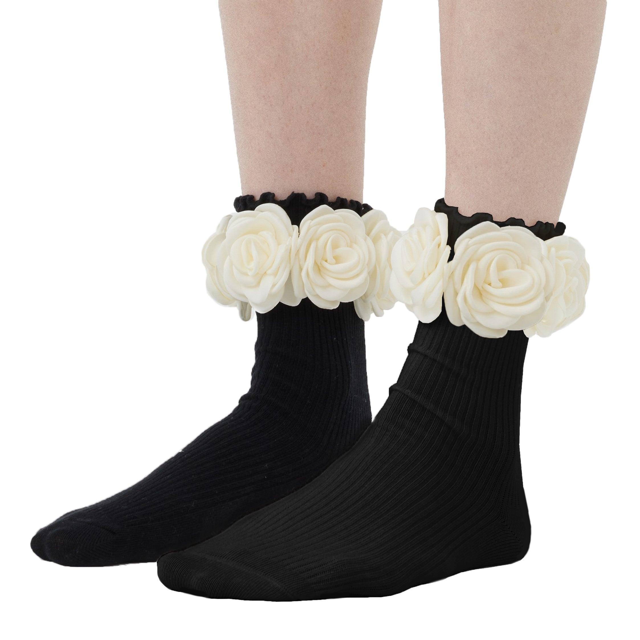 3D Flower Socks - Uniqvibe