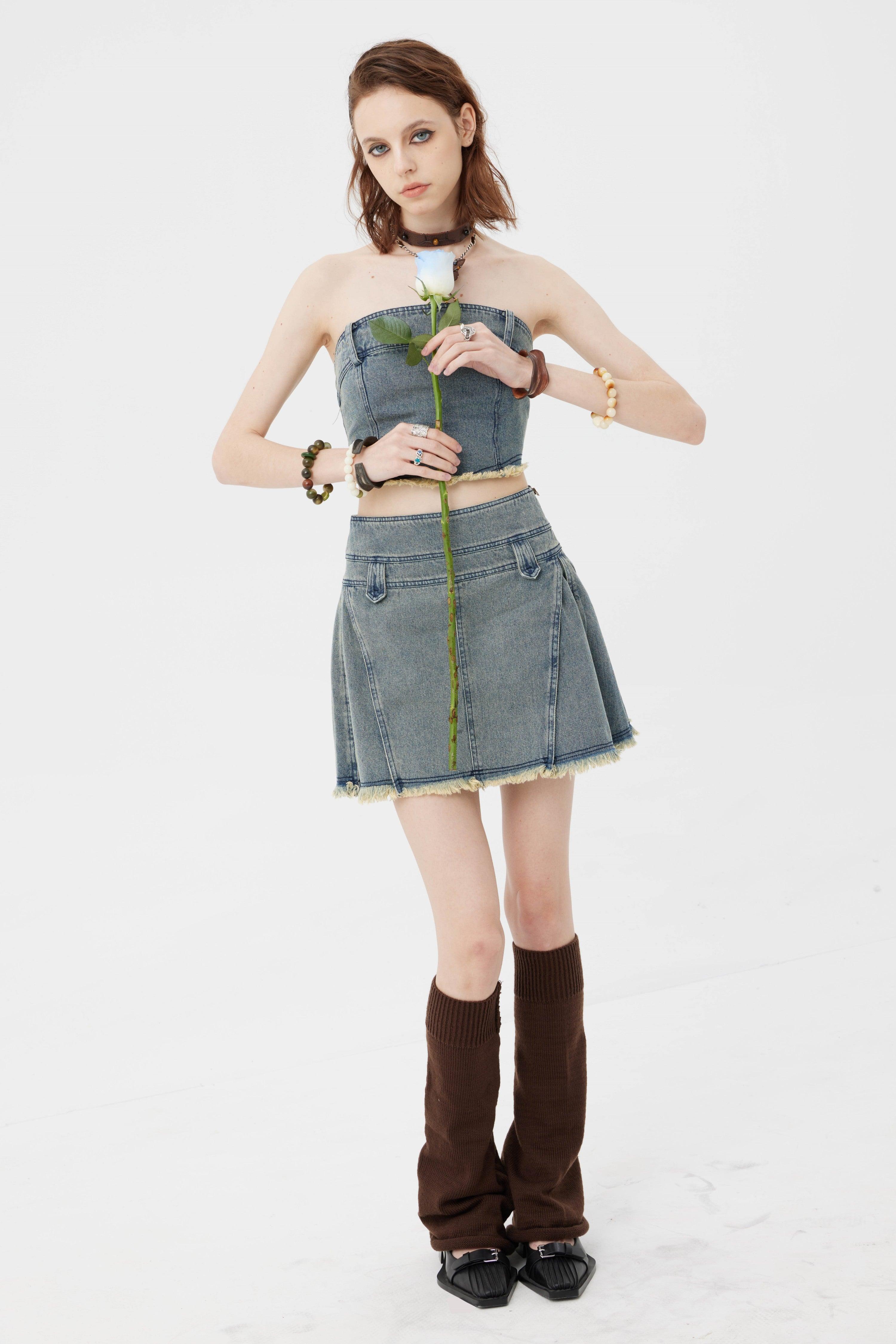 Bell-bottoms Flares Knitted Leg Warmers - Uniqvibe
