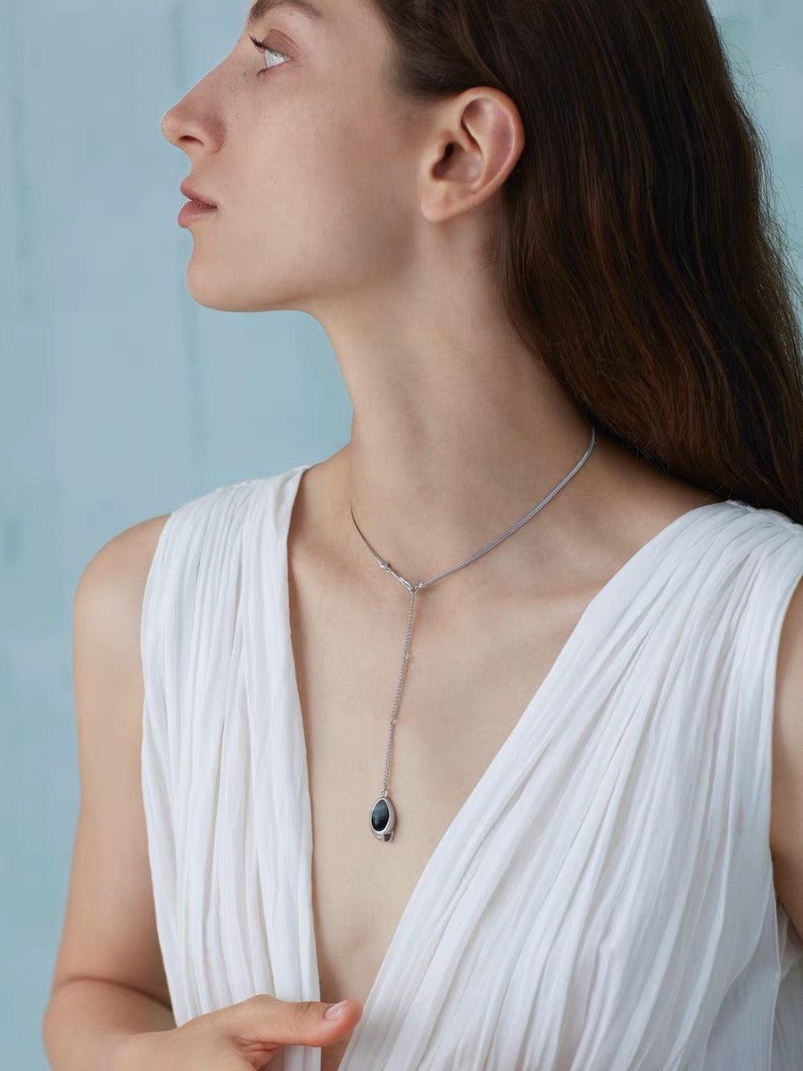 Black Onyx Necklace - Uniqvibe