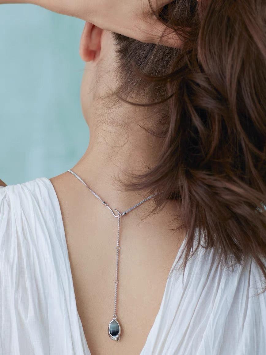 Black Onyx Necklace - Uniqvibe