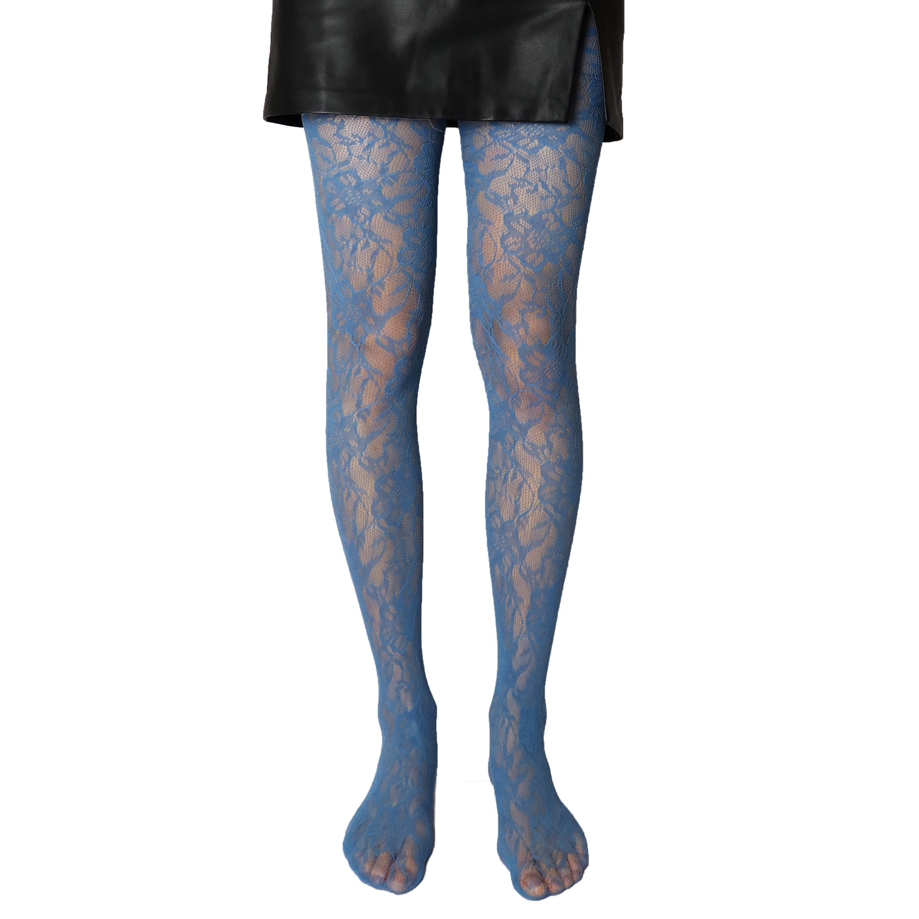 Delicate Floral Patterns Tights - Uniqvibe