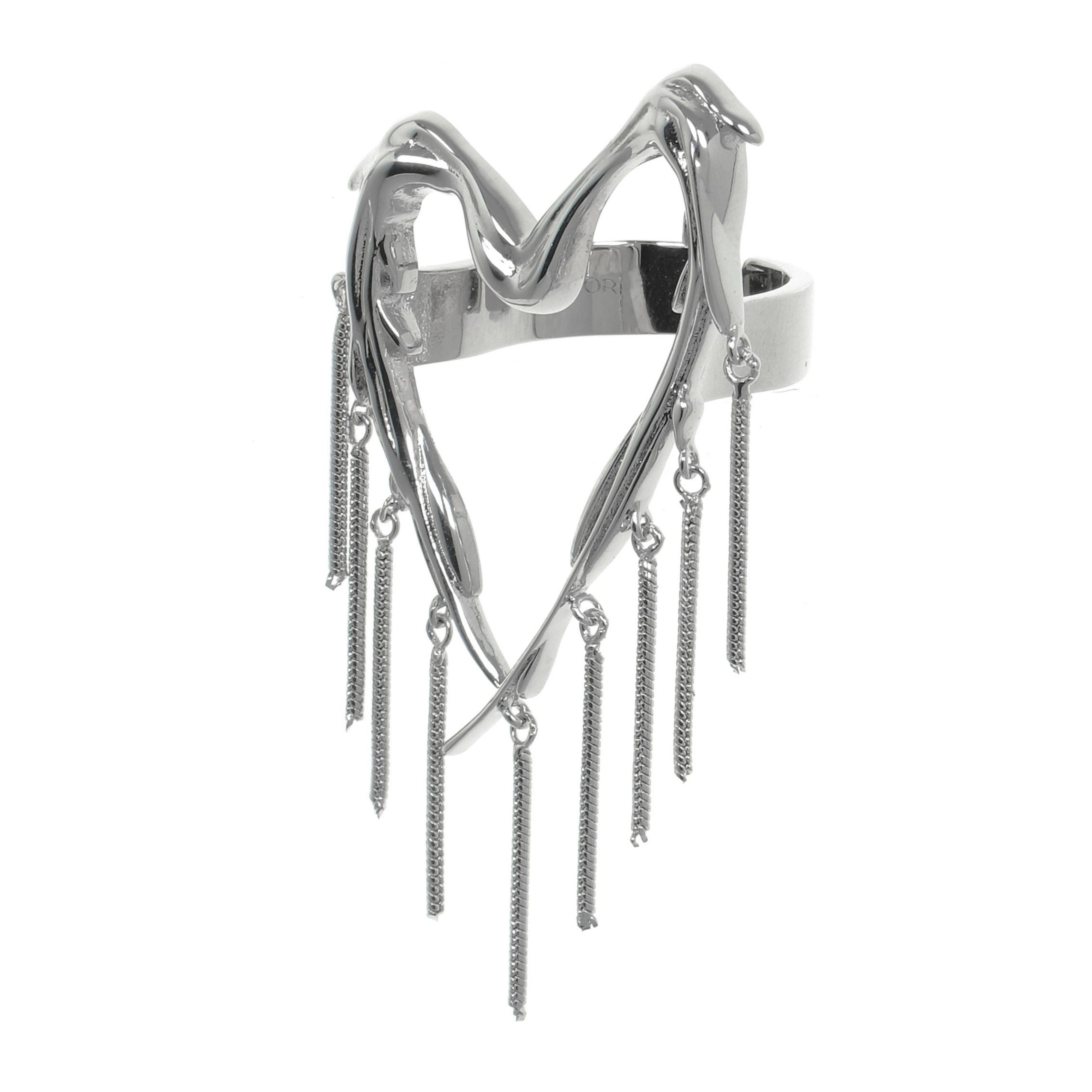 Love Wing Tassel Open Adjustable Ring - Uniqvibe