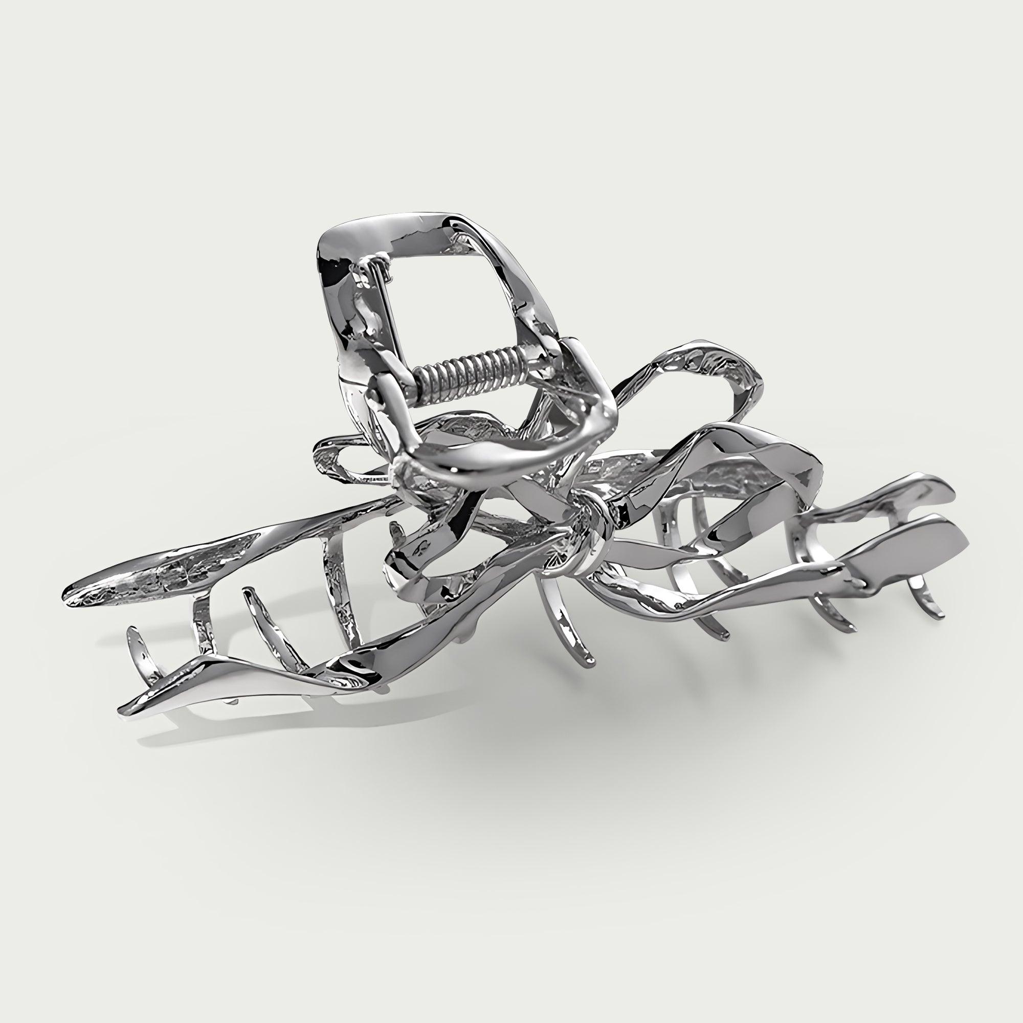 Metal Bowknot Hair Claw Clips - Uniqvibe