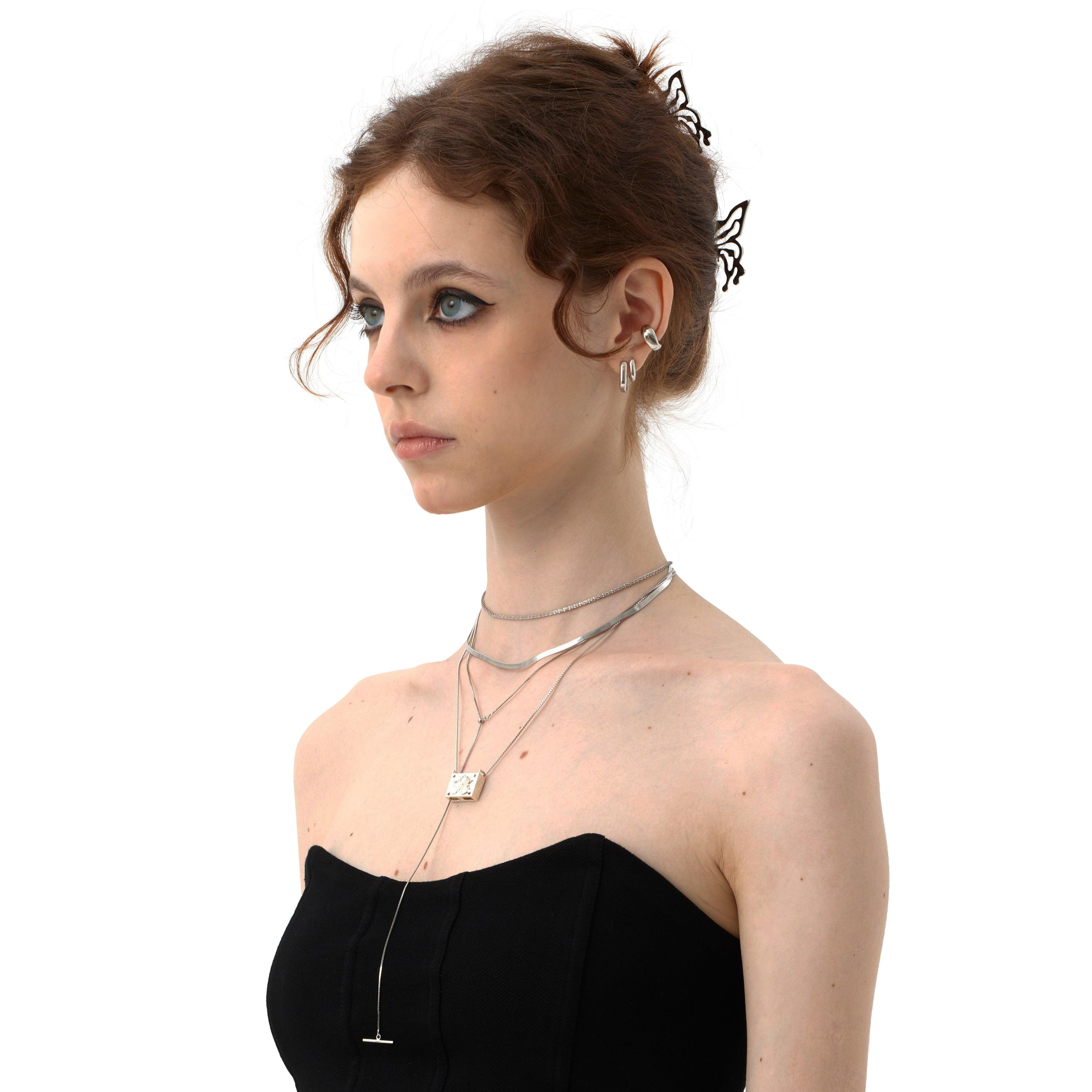 Metal Small Butterfly Hair Claw Clips - Uniqvibe