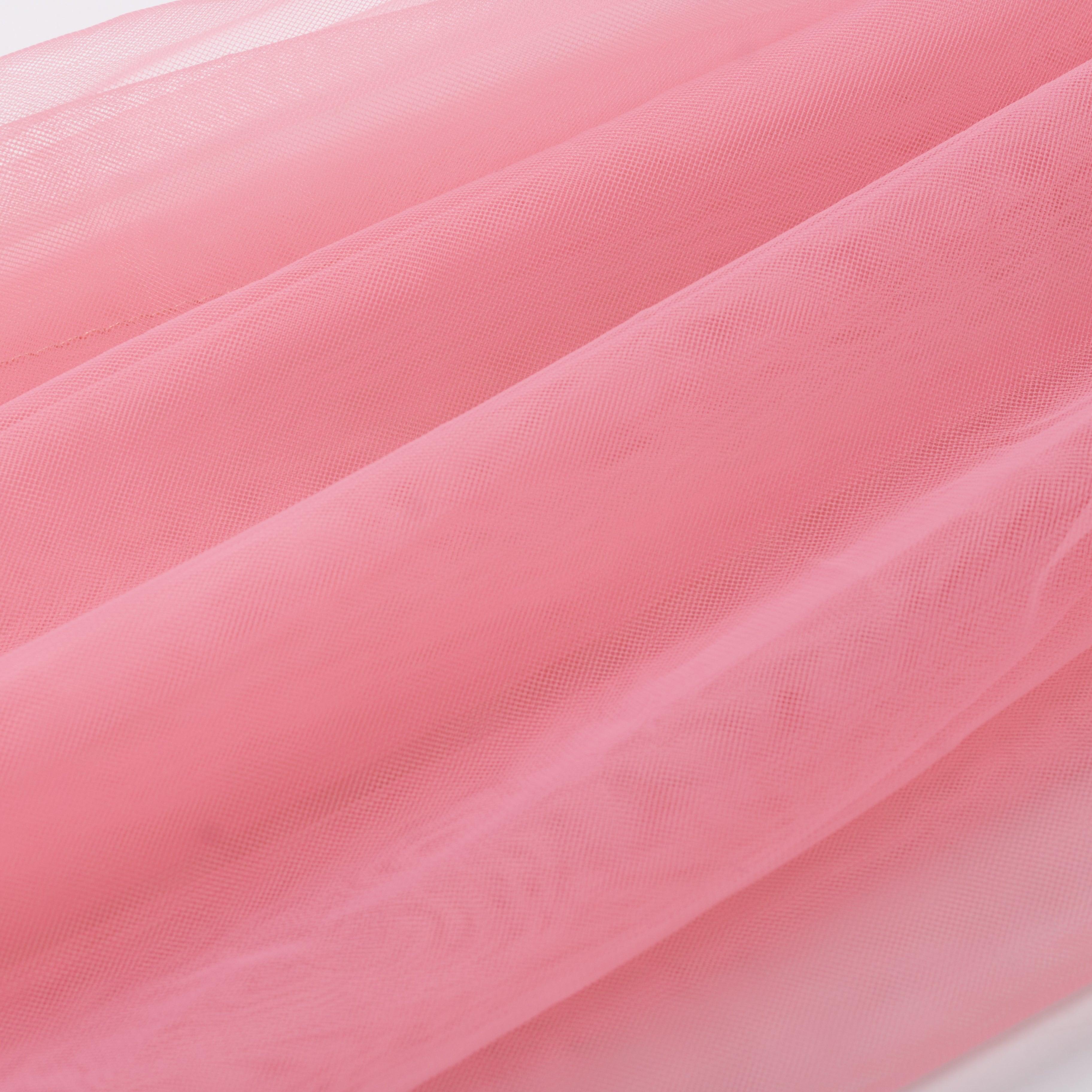 Pink Tulle Puff Sleeves - Uniqvibe