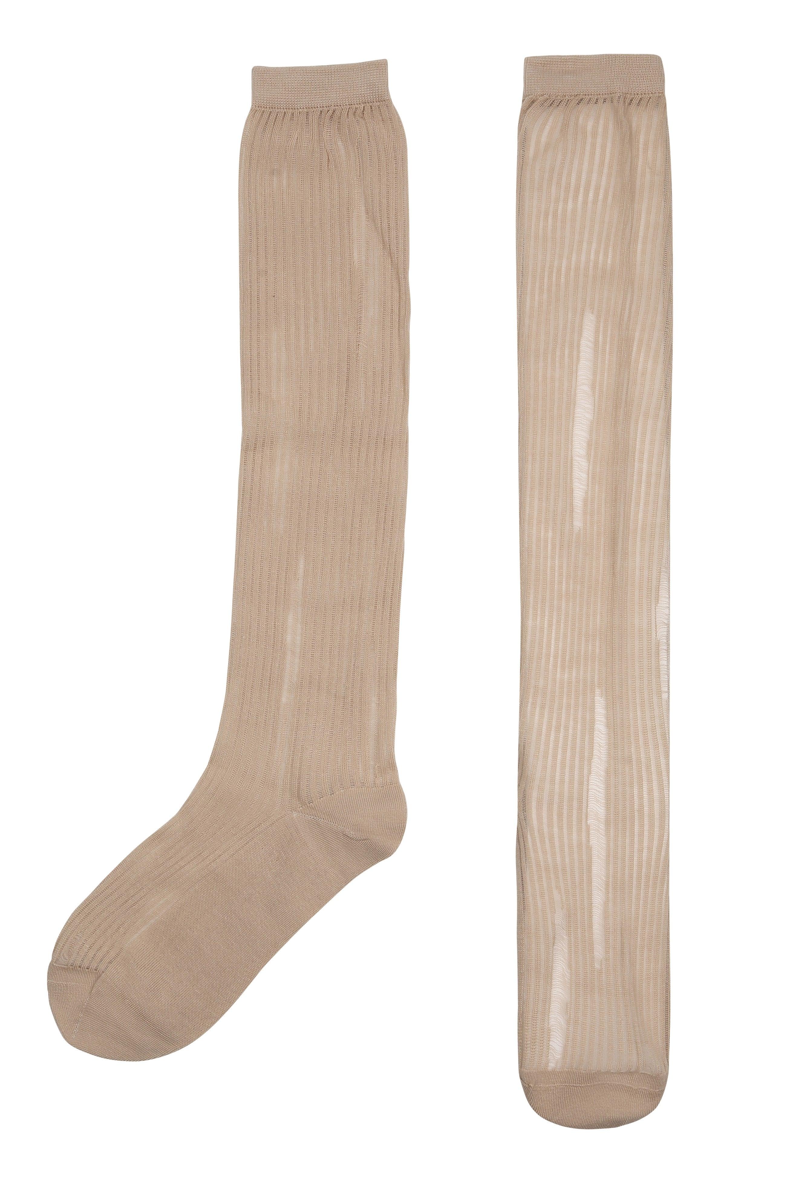 Ripped Stretch Long Socks - Uniqvibe