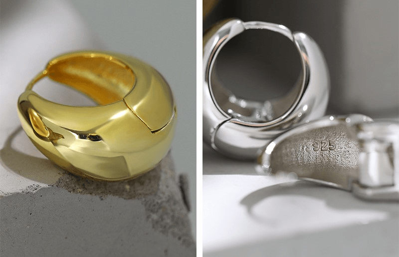 Water Drop Sterling Silver Earrings - Uniqvibe