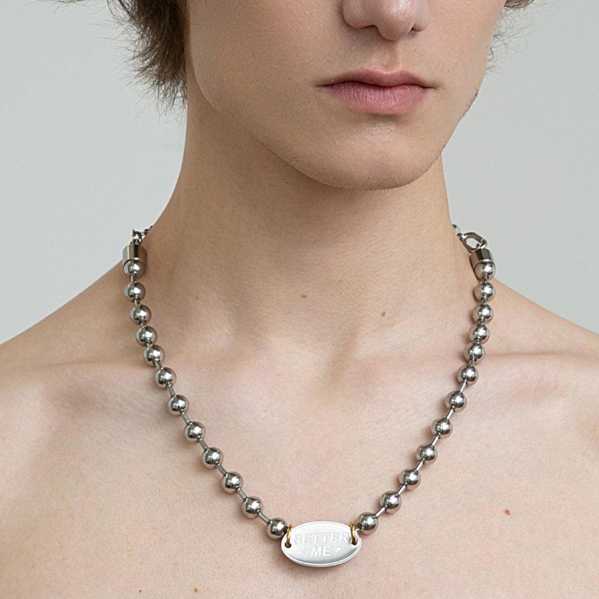 Better Me Round Beads Necklace - Uniqvibe