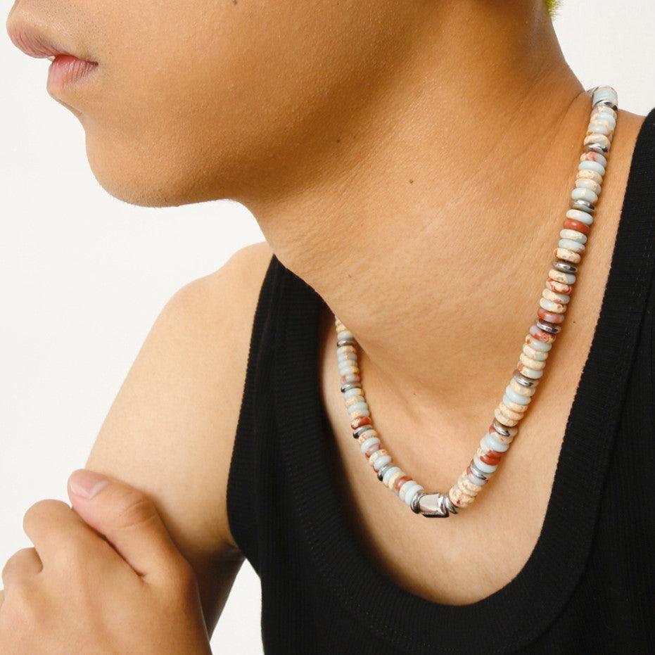 Blue Natural Stone Necklace - Uniqvibe