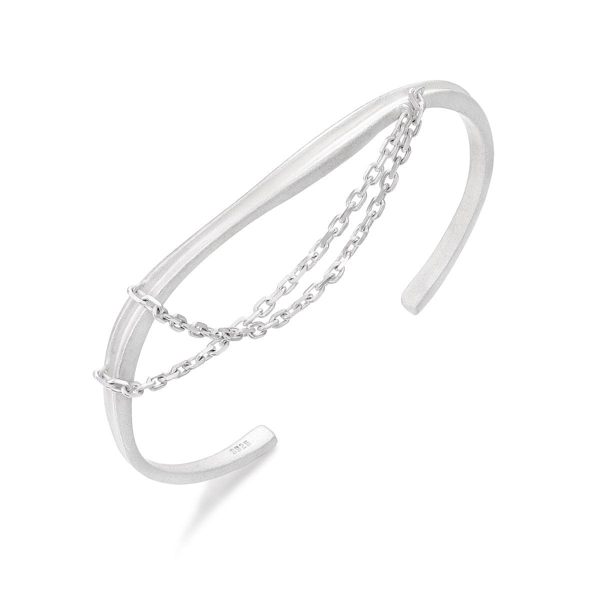 Chained Dune Bangle - Uniqvibe