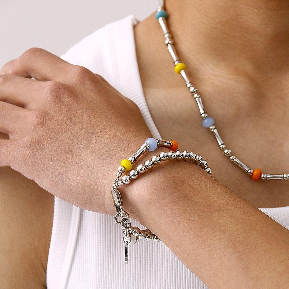 Colored Glaze Bracelet - Uniqvibe