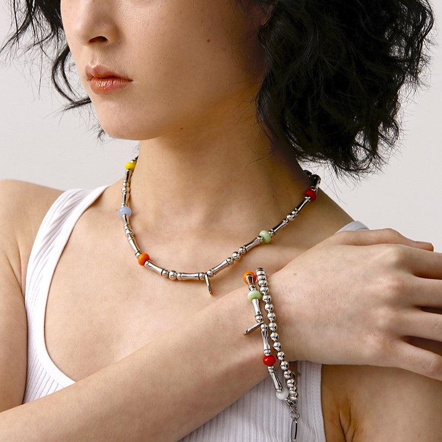 Colored Glaze Bracelet - Uniqvibe