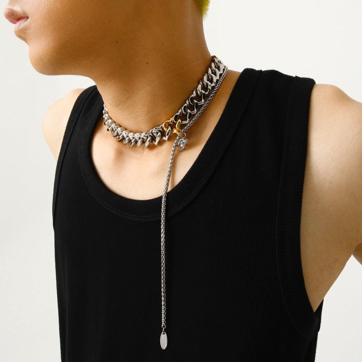 Heart-Shaped Cuban Necklace - Uniqvibe