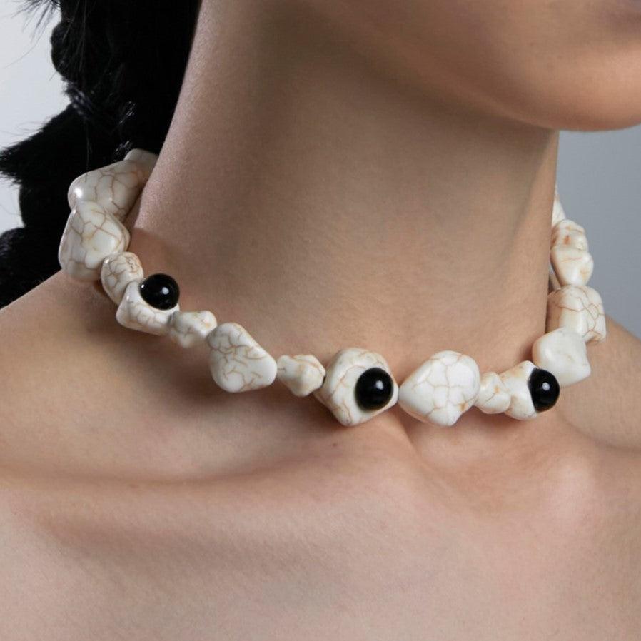 Irregular Skeleton Necklace - Uniqvibe