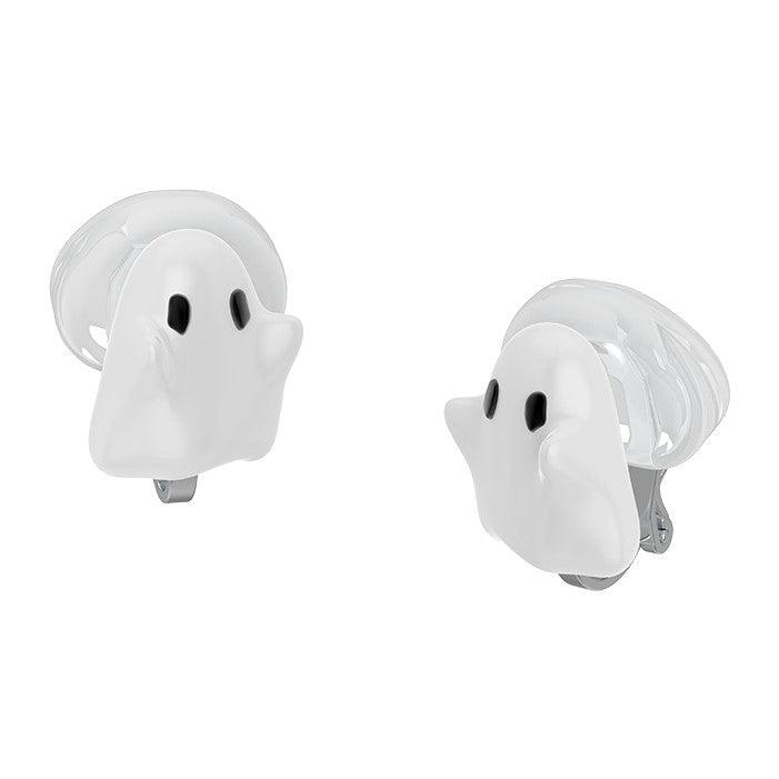 MINI Ghost Enamel Earrings/Ear Cuffs - Uniqvibe