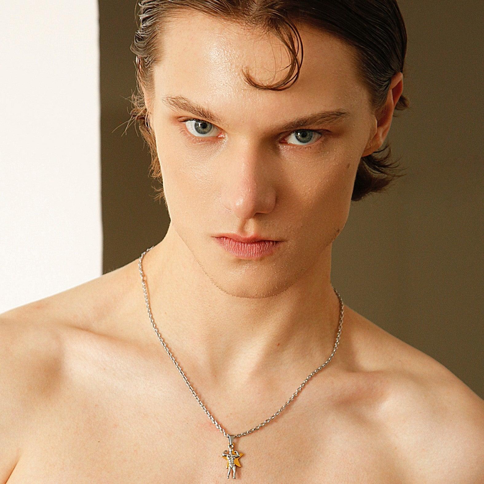 Muscle Men Star Pendant Simple Necklace - Uniqvibe