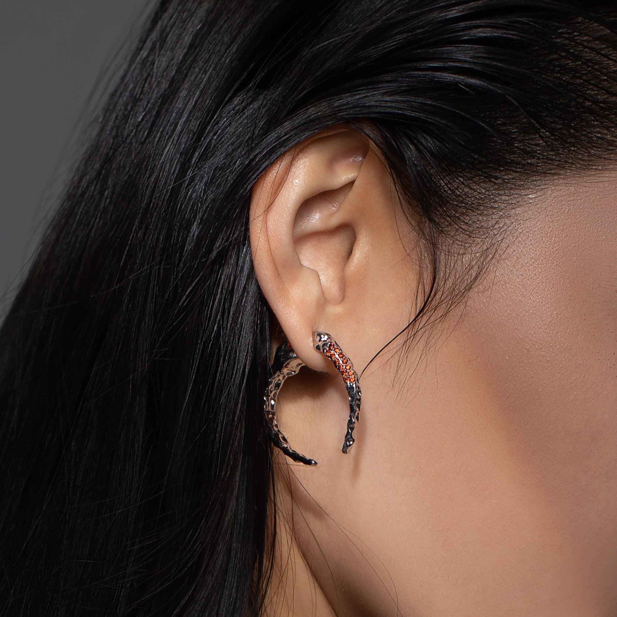 Rib Earrings - Uniqvibe