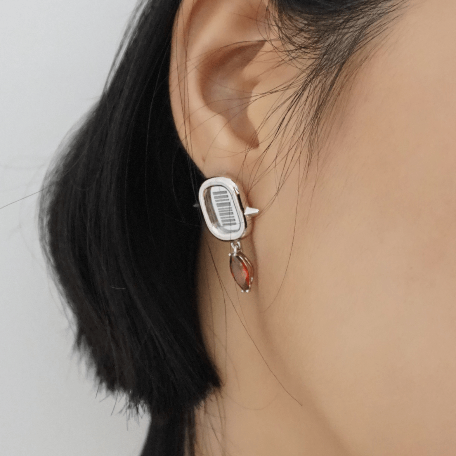 Tag Silver Earings - Uniqvibe