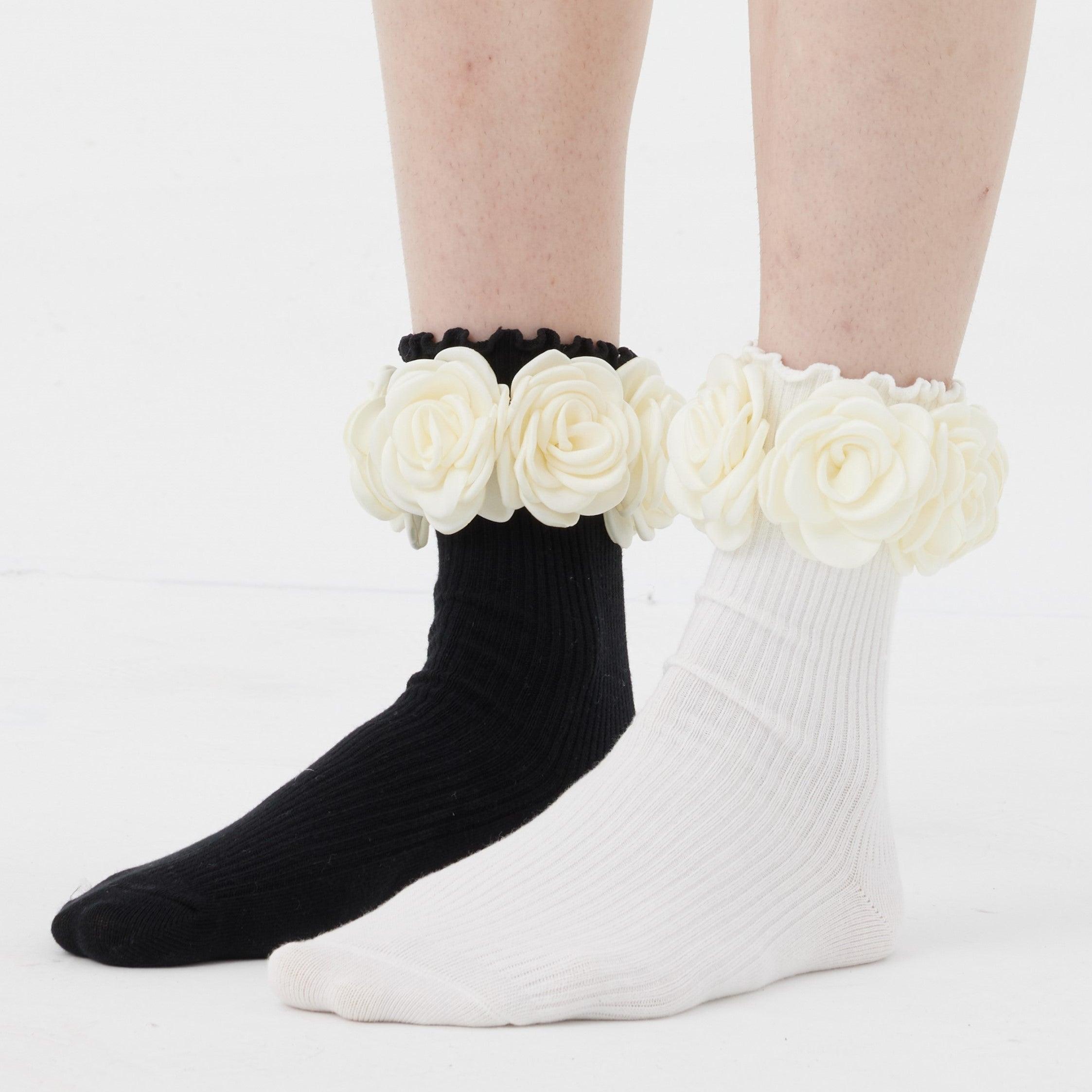 3D Flower Socks - Uniqvibe