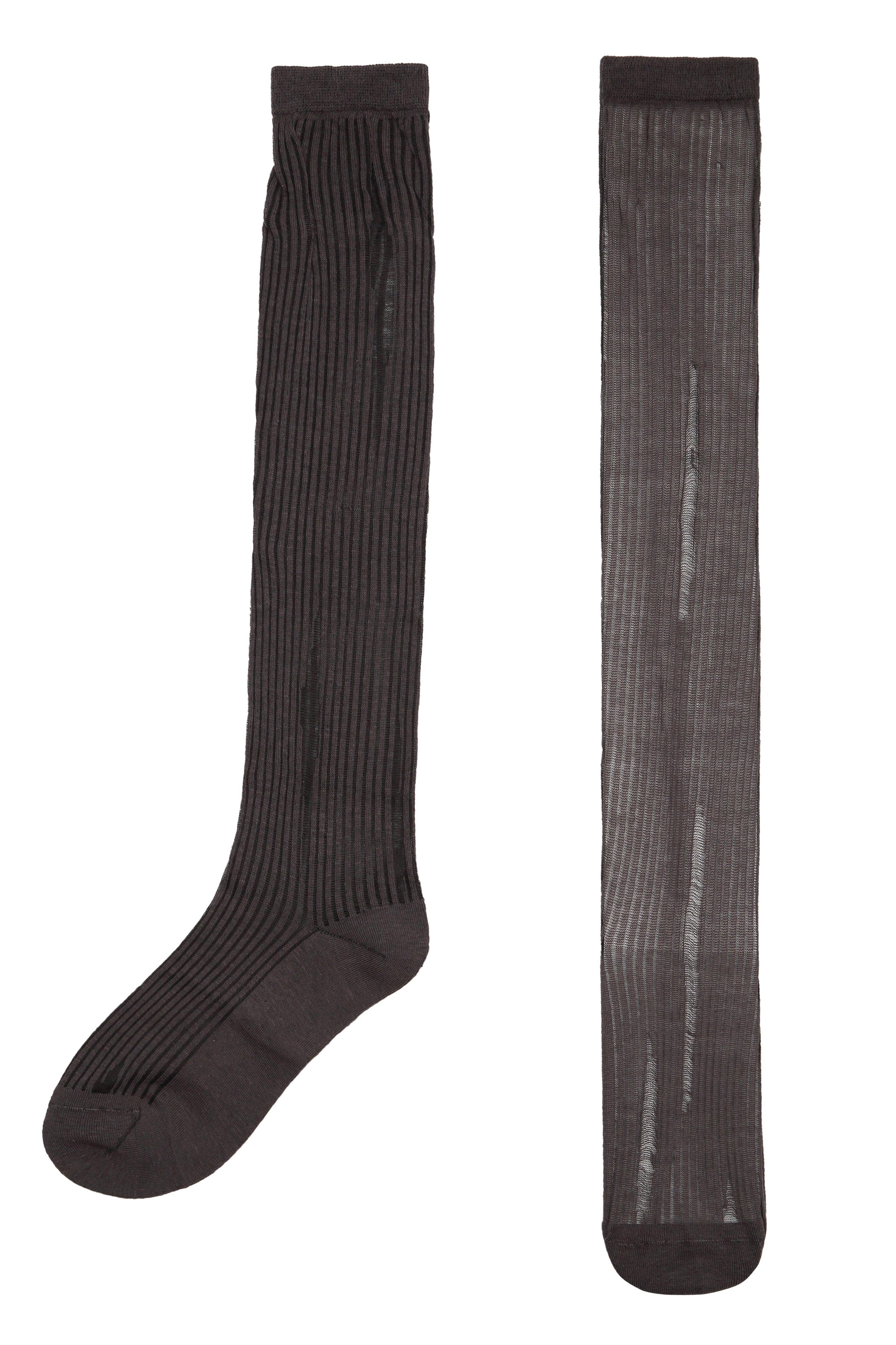 Ripped Stretch Long Socks - Uniqvibe