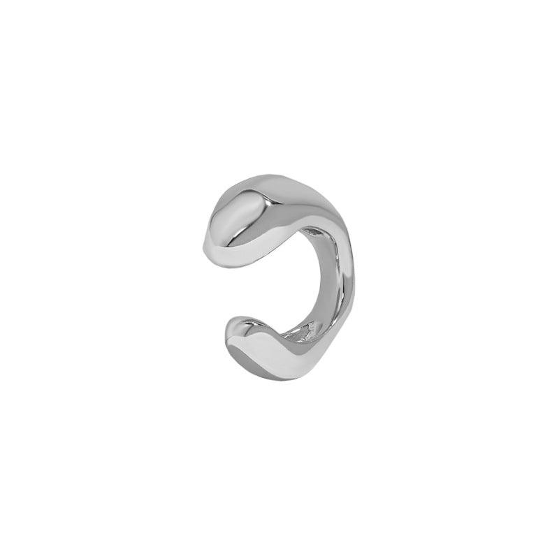 Thick Sterling Silver Ear Clips - Uniqvibe